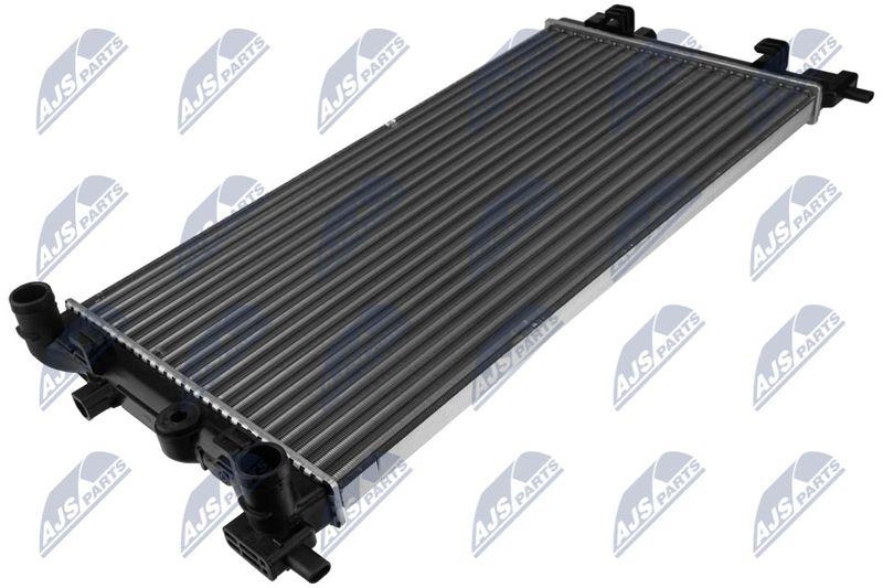 Radiator racire Audi A1 2010- 1.2 TFSI, 1.4 TFSI, Seat Ibiza 2008- 1.2 12v, Skoda Fabia 2007-, VW Polo 2009-; cutie viteze manuala / automata, vehicule cu / fara aer conditionat; 6R0121253; NTY, aftermarket