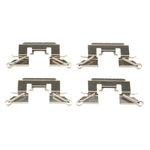 Set accesorii placute frana Daihatsu Materia (M4) 10.06-; Ford Fiesta 6 (Cb1 Ccn) 06.08-04.17, Fiesta 6 Van 08.08-04.17; Mazda 2 (De Dh) 07.07-06.15, Fata, TRW