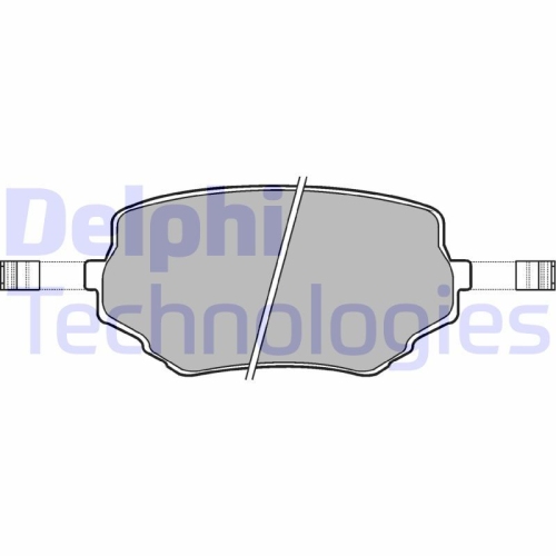 DELPHI set placute frana,frana disc
