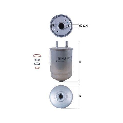 MAHLE filtru combustibil