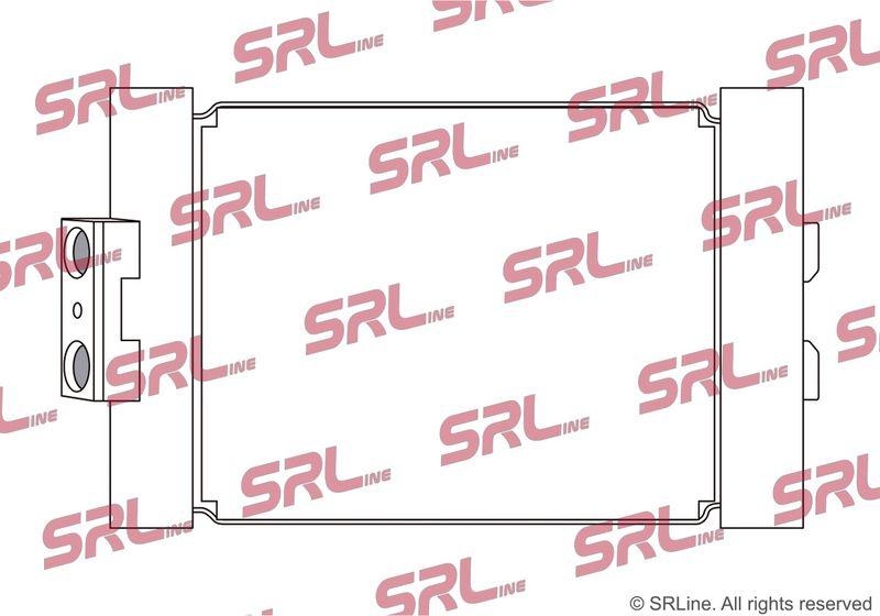 Radiator racire ulei motor, termoflot Bmw Seria 1 F20/21 11-19, 2 F22/F23 14-, 3 F30/31 11-, 3 Gt F34 13-, 4 F32/33 13-, motor: 3.0 R6 T, 223x151x26, SRLine, miez si rezervor din aluminiu brazat, 17217618360