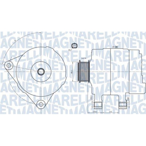 Alternator Citroen; Fiat; Peugeot, 1.6 BlueHDi, 1.6 HDI, 1.6 HDi, 1.4 HDi, 2.0 HDi, 2.0 D Multijet