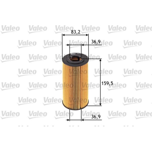 VALEO Filtru ulei