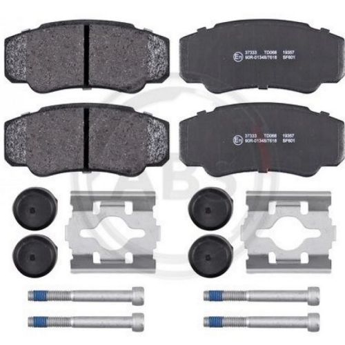 Set Placute frana punte SPATE, SRLine Polonia, Citroen Jumper (230/ 244) 1994-2006, Fiat Ducato (230, 244) 1994-2006; Ducato (250), 2006-2014, Ducsto 2014-; Peugeot Boxer (230/244), 1994-2006