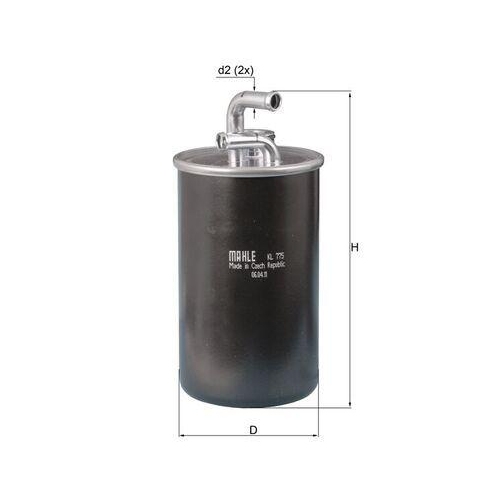 MAHLE filtru combustibil