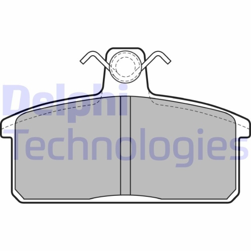 DELPHI set placute frana,frana disc