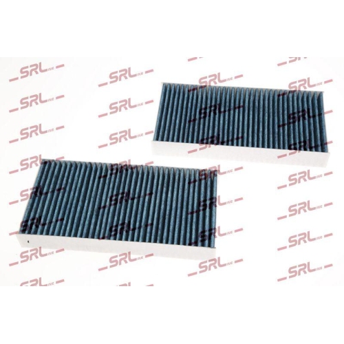 Filtru habitaclu anti-fum Honda Civic 7 (EM2), Civic 8 (FD), CR-V 2 (RD), Stream (RN), Filtru carbon activ; cu efect antibacterian; absorbant de miros; antialergic; antifungic, SRLine
