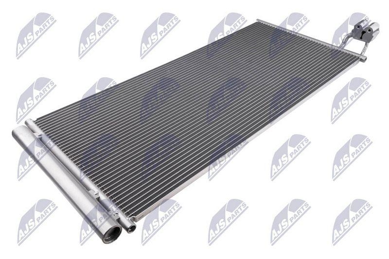 Condensator AC Porsche Panamera 2.9, 3.0, 4.0 2016-, Sport Turismo 2.9, 3.0, 4.0 2017-; 9A726039900; NTY, aftermarket