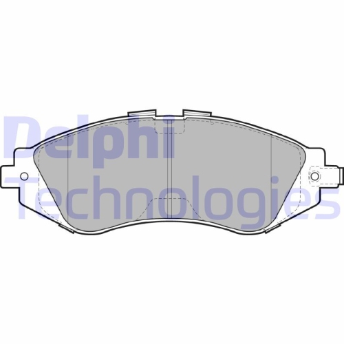 DELPHI set placute frana,frana disc