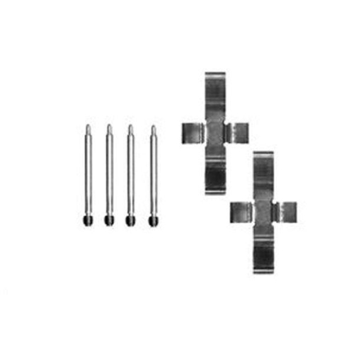 Set accesorii placute frana Mercedes 123 (W123) 01.76-12.85, Clasa S (W116) 08.72-07.80, Clasa S (W126) 10.79-06.91, Sl (R107) 05.71-12.89, Sl Coupe (C107) 01.72-08.85, Fata, TRW