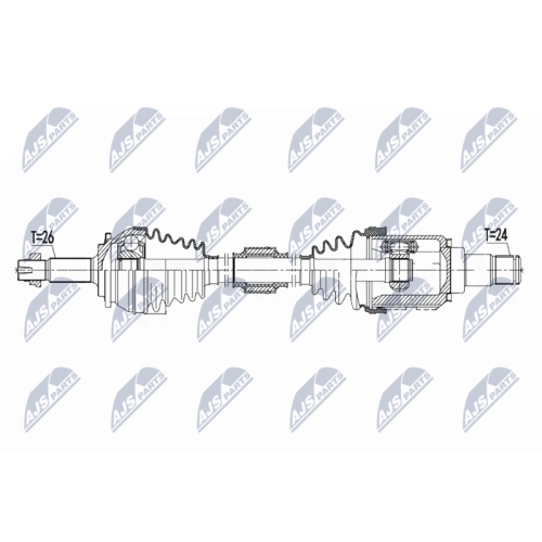 Planetara Toyota Prius 1.8hybrid 09.2015-, Prius 1.8hybrid Plug-In 2016-, Stanga, 43420-47040