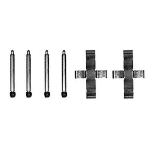 Set accesorii placute frana Mercedes 124 (W124) 12.84-08.93, Clasa C (W202) 03.93-05.00, Clasa C T-Model (S202) 06.96-03.01, Clasa S (W126) 10.79-06.91, Spate, TRW