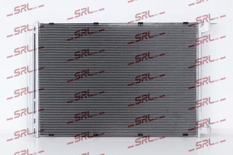 Condensator climatizare AC Mercedes Amg Gt 14-, Clasa C (W205) 13-, Clasa CLS (C257) 18-, Clasa E (W213) 16-, Glc (X253) 15-, S (W222) 14-, Sprinter 18-, Vito/V-Class 14-, motor: 4.0 V8 T, ; cu rama plastic, 675(640)x455(440)x12, SRLine, brazat