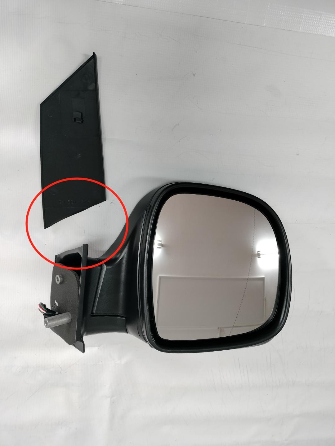 Oglinda exterioara Mercedes Vito (W639) 01.2003-10.2010 partea dreapta BestAutoVest crom asferica reglare electrica cu incalzire -ORNAMENT BRAT FIXARE RUPT
