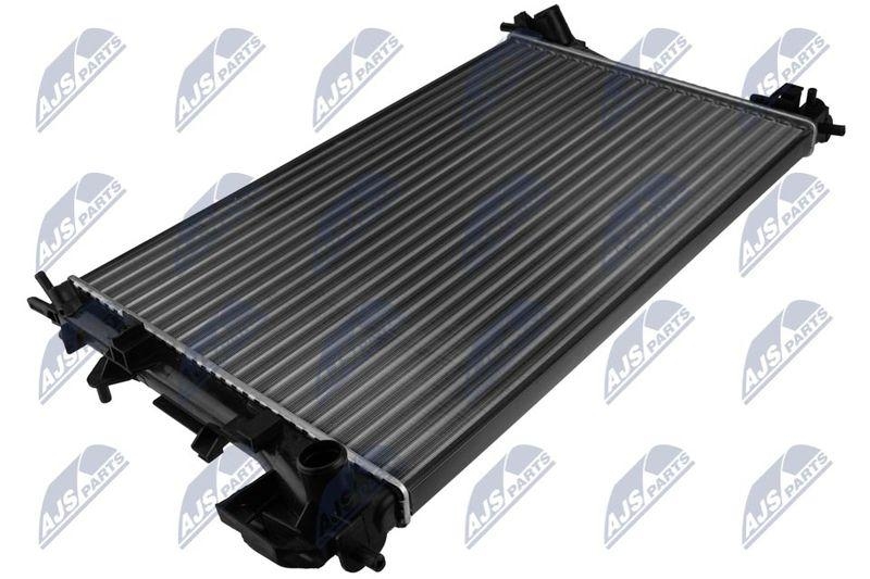 Radiator racire Fiat Croma (194) 1.8 I 16v 2005-, Opel Signum 2.0 16v DTI 2002-, Vectra C 2.0 16v DTI 2002-, Saab 9-3 (Ys3f) 1.8 I 16v Turbo 2002-; benzina / diesel, cutie viteze manuala, vehicule cu / fara aer conditionat; 1300246; NTY, aftermarket