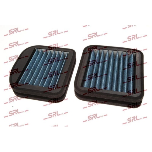 Filtru habitaclu anti-fum Mercedes E-Class (W210), E-Class T-Model (S210), S-Class (W220), S-Class Coupe (C215), Filtru carbon activ; cu efect antibacterian; absorbant de miros; antialergic; antifungic, SRLine