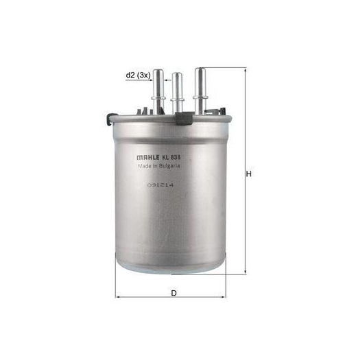 MAHLE filtru combustibil