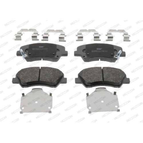 Placute frana Hyundai Accent 4 Sedan (Rb), 08.2010-, I20 (Gb, Ib), 11.2014-, I20 Active (Ib, Gb), 09.2015-, I20 Coupe (Gb), 05.2015-; Kia Rio 3 (Ub), 09.2011-, Rio 3 Sedan (Ub), 09.2010-, FERODO FDB4623