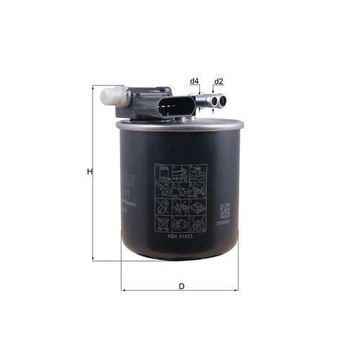 MAHLE filtru combustibil