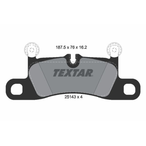 TEXTAR set placute frana,frana disc