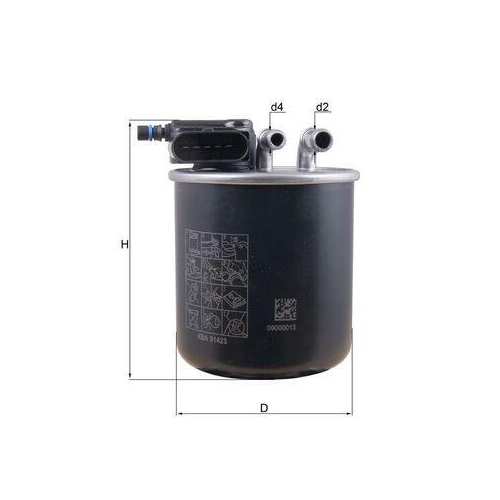 MAHLE filtru combustibil