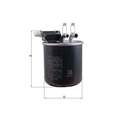 MAHLE filtru combustibil