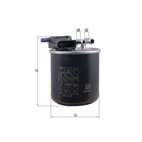 MAHLE filtru combustibil