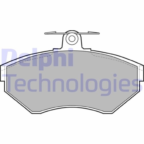 DELPHI set placute frana,frana disc