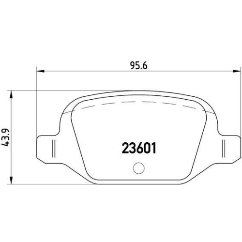 Placute frana Abarth 500 / 595 / 695 01.08-, 500c / 595c / 695c 05.08-; Citroen E-Mehari 06.16-; Fiat 500 (312) 07.07-, 500 C (312) 09.09-, Idea (350) 12.03-, Panda (169) 09.03-, Panda Van (169) 03.04-, Punto (188) 09.99-07.12; Lada/Avtowaz Xray (Gab) 02.