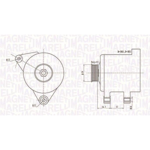Alternator Opel Agila A, Astra G, Astra H, Combo, Corsa B, Corsa C, 1.0, 1.0 i 12V, 1.2, 1.2 16V, 1.2 16V Twinport, 1.2 i 16V, 1.4, 1.4 16V, 1.4 LPG