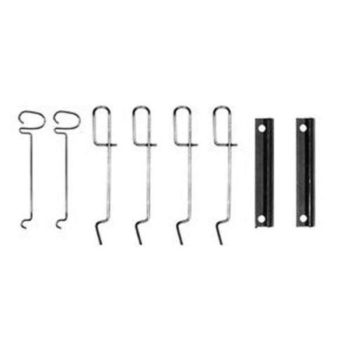 Set accesorii placute frana Peugeot 206 Cc (2d) 09.00-12.08, 206 Liftback (2a/C) 08.98-12.12; Renault 5 (122) 01.72-12.85, Clio I 05.90-08.99, Express Box 07.95-03.98, Rapid Box (F40 G40) 07.85-11.01, Safrane I (B54) 04.92-10.97, Super 5 (B/C40) 10.84-12.