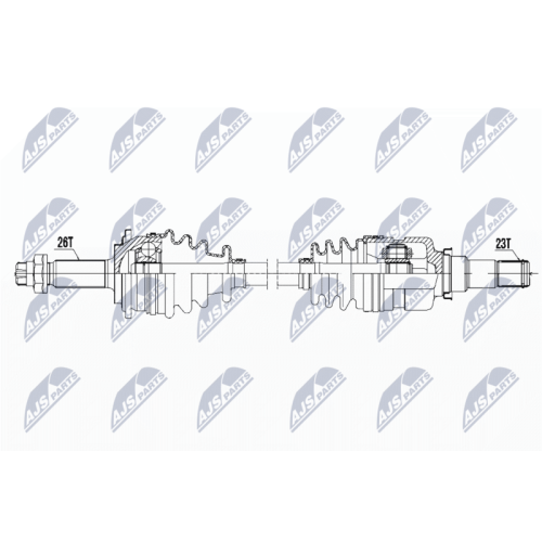 Planetara Toyota Yaris 1.0, 1.3 2006-2011, Dreapta, CV Manuala, 43410-0D160