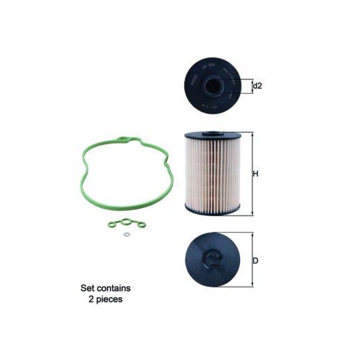 MAHLE filtru combustibil