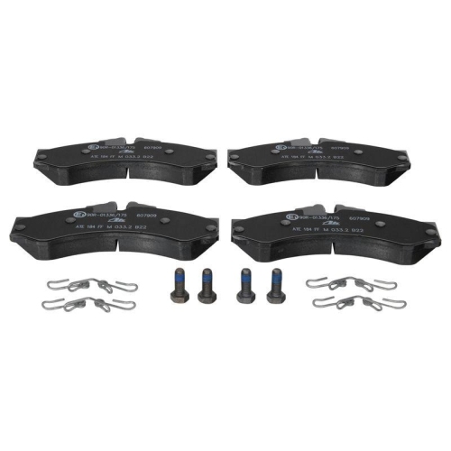 Set placute frana Ate 13046079092, parte montare : Punte fata