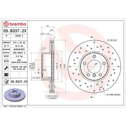 Set disc frana BMW 1 (F20) 07.11-06.19, 1 (F21) 12.11-12.19, 1 Van (F20) 03.15-06.19, 2 Cabriolet (F23) 03.14-06.21, 2 Coupe (F22 F87) 10.12-06.21, 3 (E90) 02.04-02.12, 3 (F30 F80) 11.11-10.18, 3 Convertible (E93) 05.06-12.13, 3 Coupe (E92) 01.05-12.13, 3