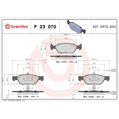 Placute frana Alfa Romeo 145 (930) 07.94-01.01, 146 (930) 12.94-10.01; Fiat Barchetta (183) 03.95-05.05, Brava (182) 10.95-06.03, Bravo I (182) 10.95-10.01, Marea (185) 05.96-12.07, Marea Weekend (185) 09.96-12.07, Punto (188) 09.99-07.12; Lancia Dedra (8