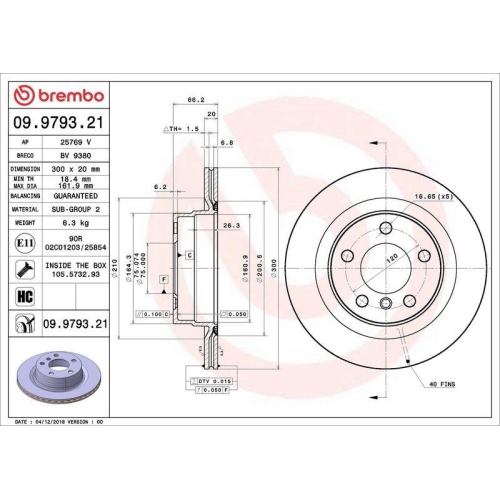 Set disc frana BMW 1 (F20) 07.11-06.19, 1 (F21) 12.11-12.19, 1 Van (F20) 03.15-06.19, 2 Cabriolet (F23) 03.14-06.21, 2 Coupe (F22 F87) 10.12-06.21, 3 (F30 F80) 11.11-10.18, 3 Convertible (E93) 05.06-12.13, 3 Coupe (E92) 01.05-12.13, 3 Gran Turismo (F34) 0