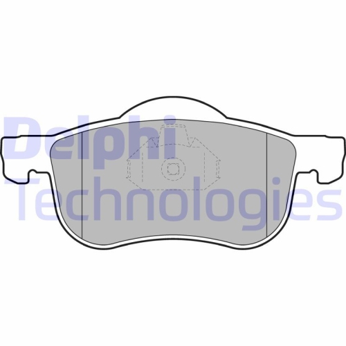 DELPHI set placute frana,frana disc