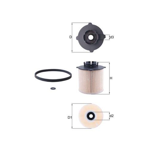 MAHLE filtru combustibil