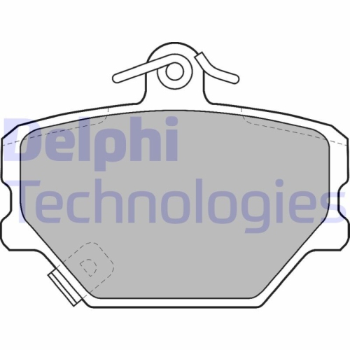 DELPHI set placute frana,frana disc
