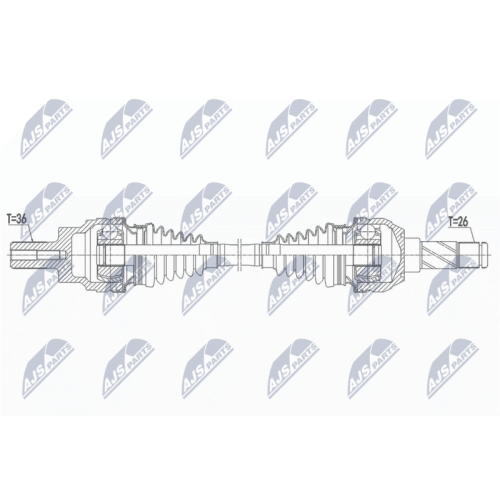 Planetara Volvo Awd S60i 2.4t, 2.5t, R 2.5t 2001-2010, V70ii 2.4t, 2.5t, R 2.5t, D5 2001-2007, Xc70i Cross Country 2.4t Xc, 2.5t Xc, D5 Xc 2000-, Spate, Stanga, Dreapta, CV Automata, NPW-VV-144