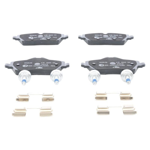 Placute frana Bmw I3 (I01), Electric, Range Extender, s Electric, s Range Extender, punte fata, pregatit pentru senzor uzura; ATE