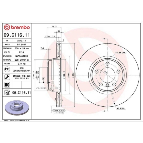 Set disc frana BMW 2 Cabriolet (F23) 03.14-06.21, 2 Coupe (F22 F87) 10.12-06.21, 3 (F30 F80) 11.11-10.18, 3 Gran Turismo (F34) 07.12-, 3 Touring (F31) 07.12-06.19, 3 Touring Van (F31) 07.12-06.19, 4 Convertible (F33 F83) 10.13-08.20, 4 Coupe (F32 F82) 07.