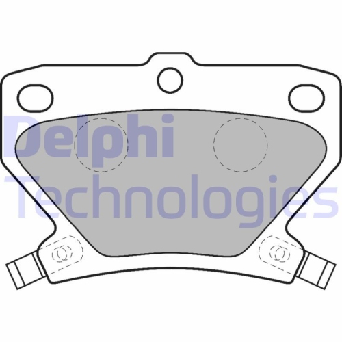 DELPHI set placute frana,frana disc