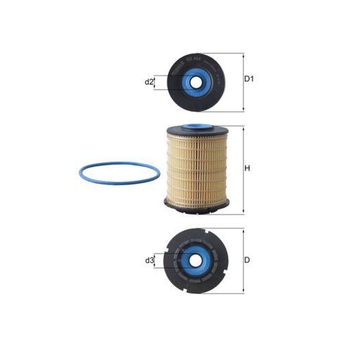 MAHLE filtru combustibil