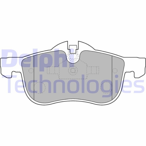 DELPHI set placute frana,frana disc