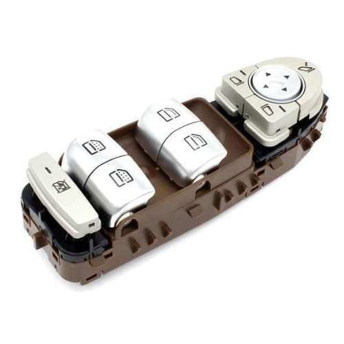 Comutator reglaj geam Mercedes Clasa E W213 2016-, Cls C257 2017-, Clasa S W222 2013-, Maro, 2229052004