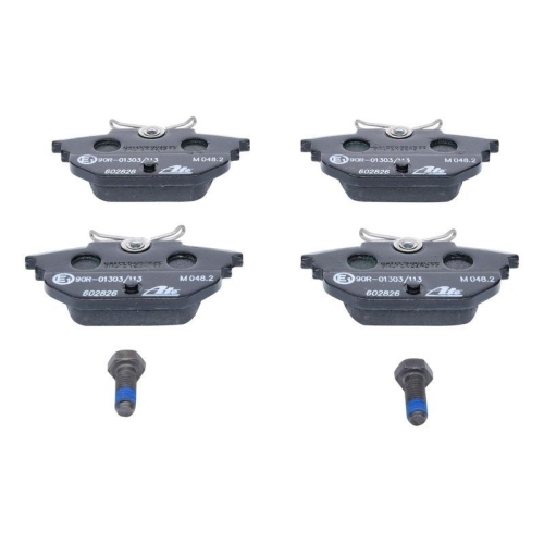 Placute frana Alfa Romeo 145 (930), 146 (930), 155 (167), Fiat Bravo 1 (182), Coupe (175), Punto (176), Lancia Dedra (835), Delta 2 (836), punte spate, ATE