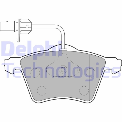 DELPHI set placute frana,frana disc