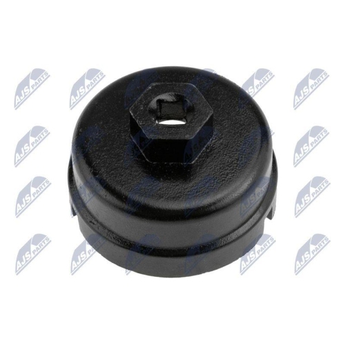 Cheie filtru de ulei, 64.5mm, cheie 14, 64, 5mm, 14-Kątny, Toyota Auris, Yaris, Corolla, Rav4, Prius, Sienna, Highlander, Camry, Lexus Ct200h, Is250, Is350, Gs300, Gs350, Gs450, Es350, Rx350, 64,5MM/14K